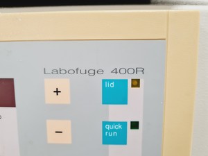 Thumbnail image of Heraeus Labofuge 400R Refrigerated Centrifuge With Swing Rotor Lab