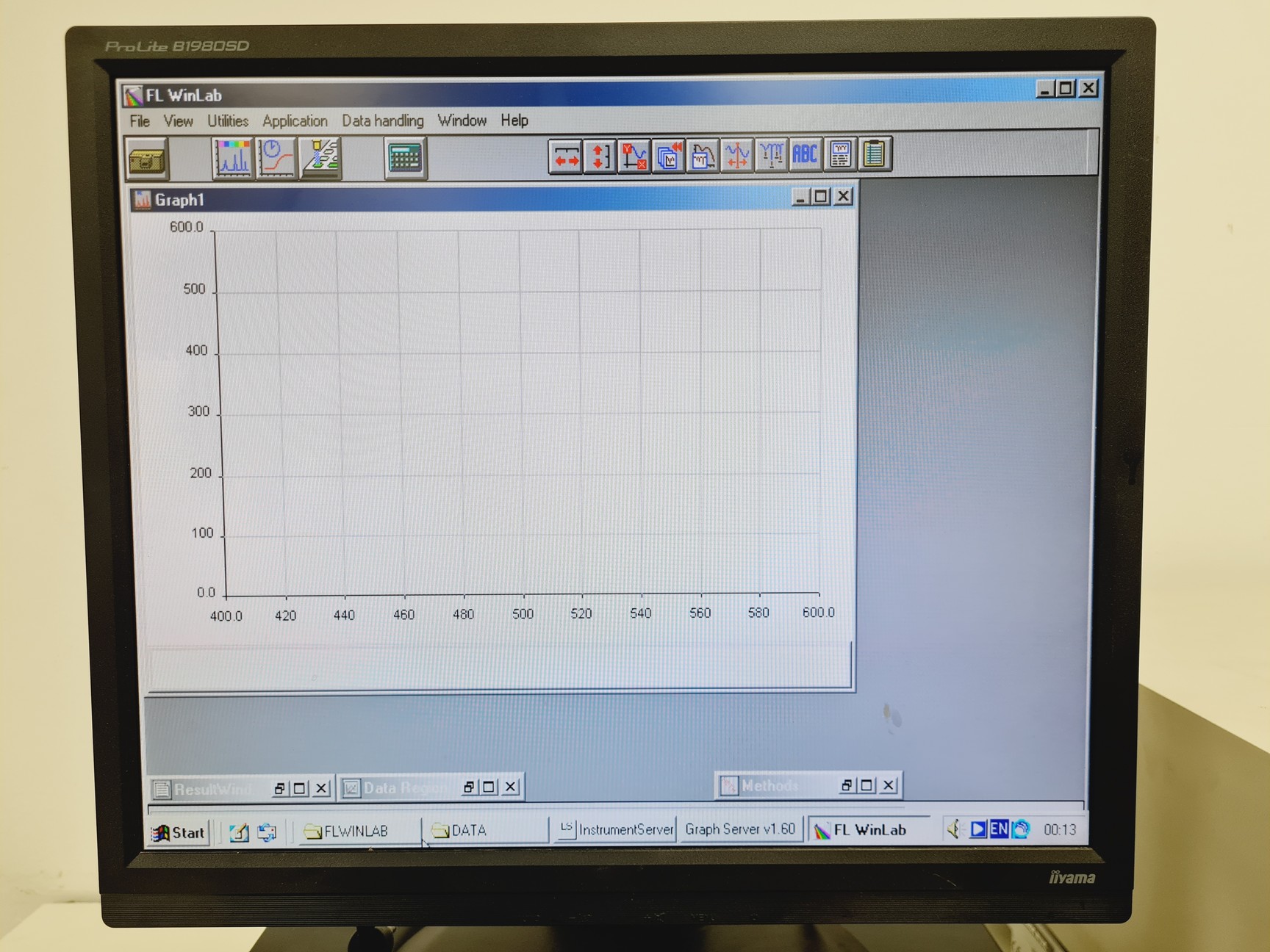 Image of Perkin Elmer LS 45 Quartz Cell Fluorometer & Software Lab Spares/Repairs