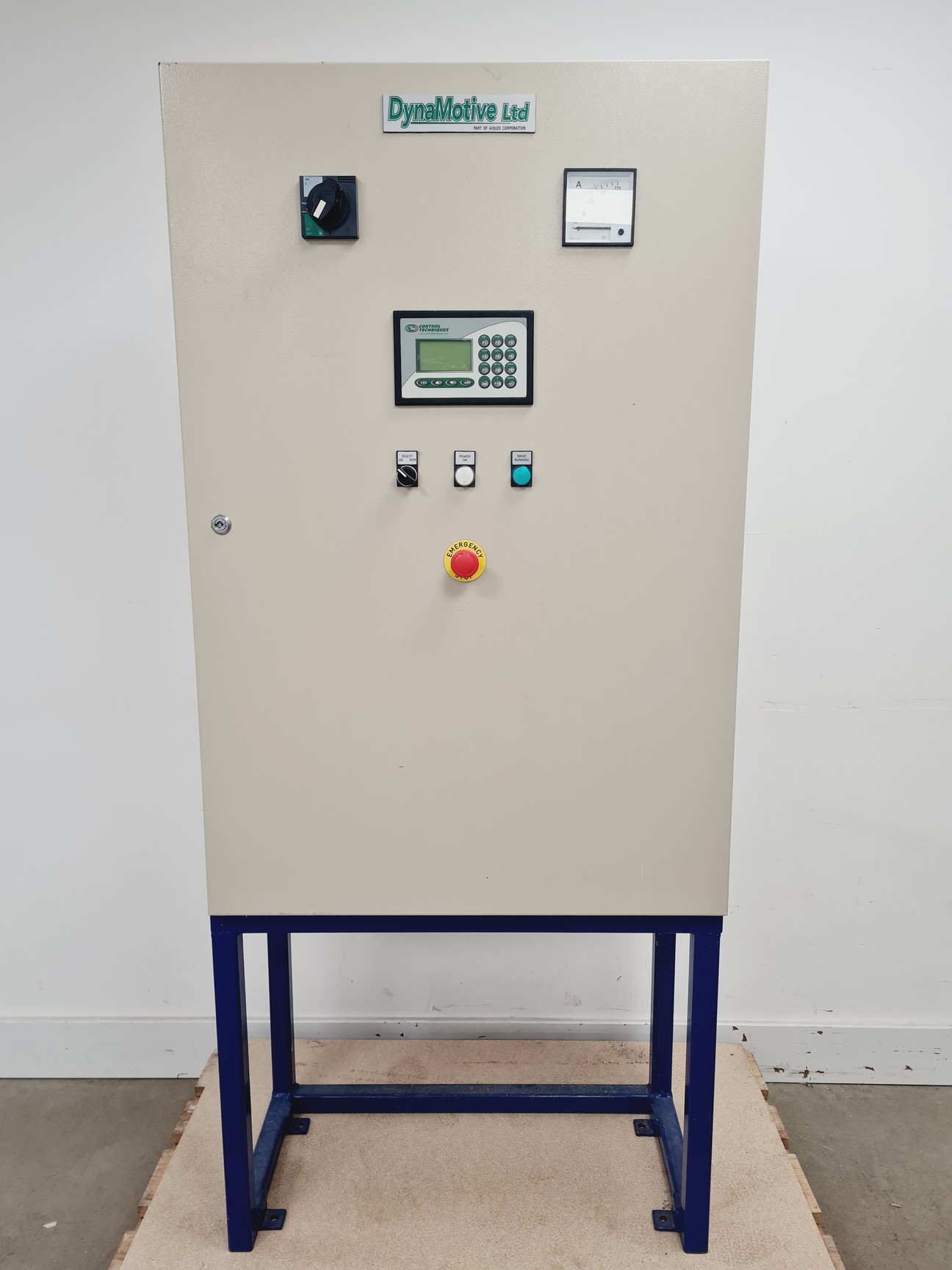 Image of Dynamotive Control Box with Control Techniques Module lab