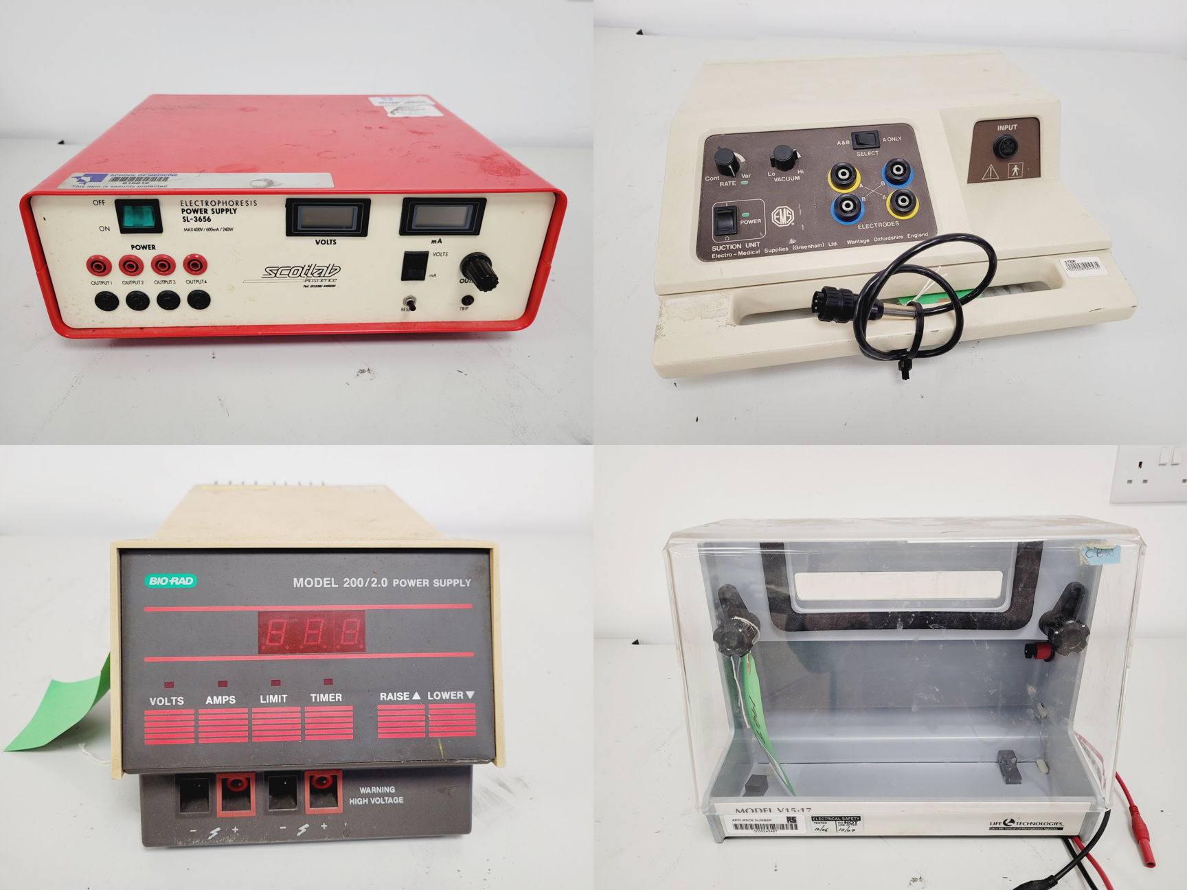 Image of Job Lot of Mixed Benchtop Lab Equipment - ALA, NTC, Kinetrol, Olympus, Jencons