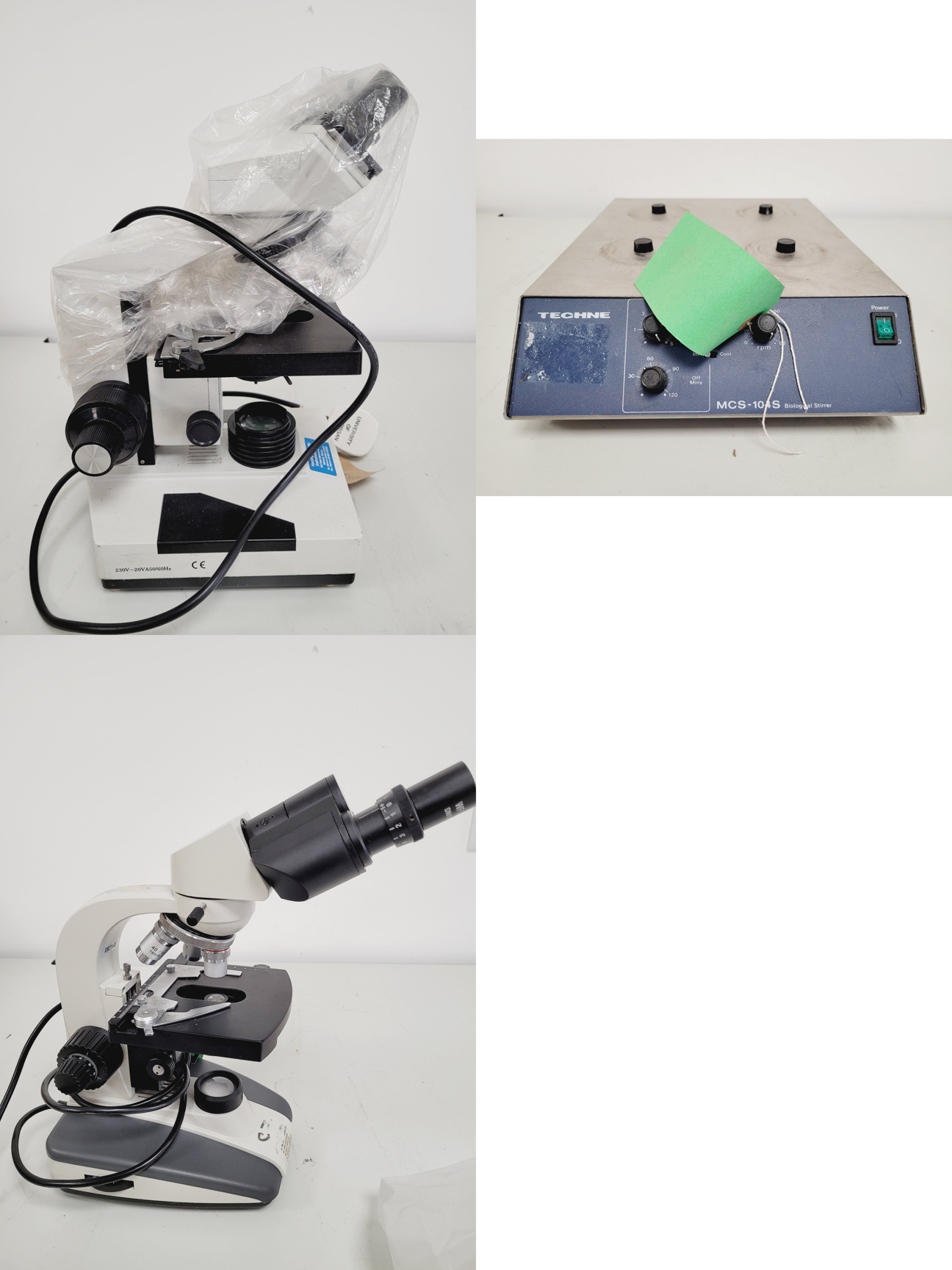 Image of Job Lot of Mixed Benchtop Lab Equipment - ALA, NTC, Kinetrol, Olympus, Jencons