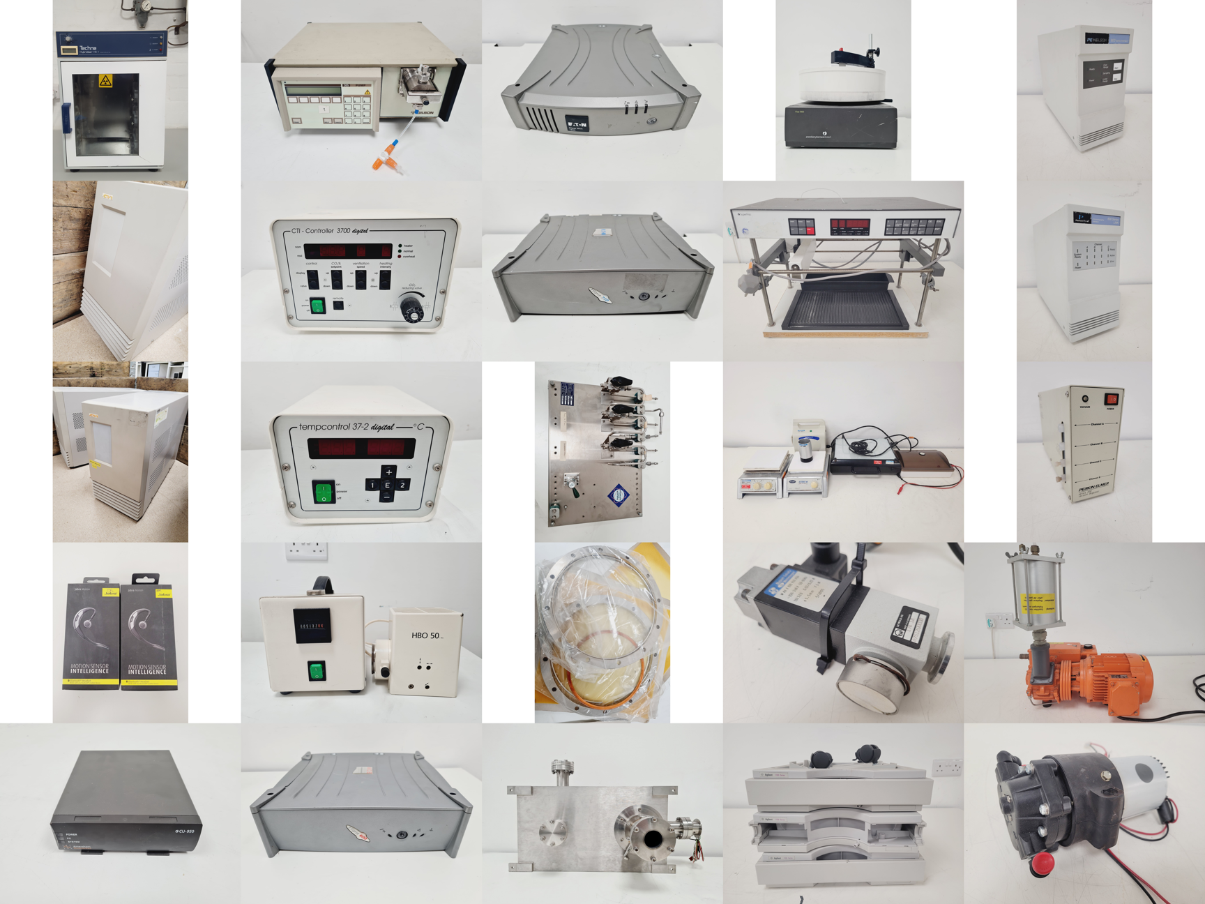 Image of Job Lot of Mixed Benchtop Lab Equipment - Stuart, AquaTec, Perkin Elmer, Leybold