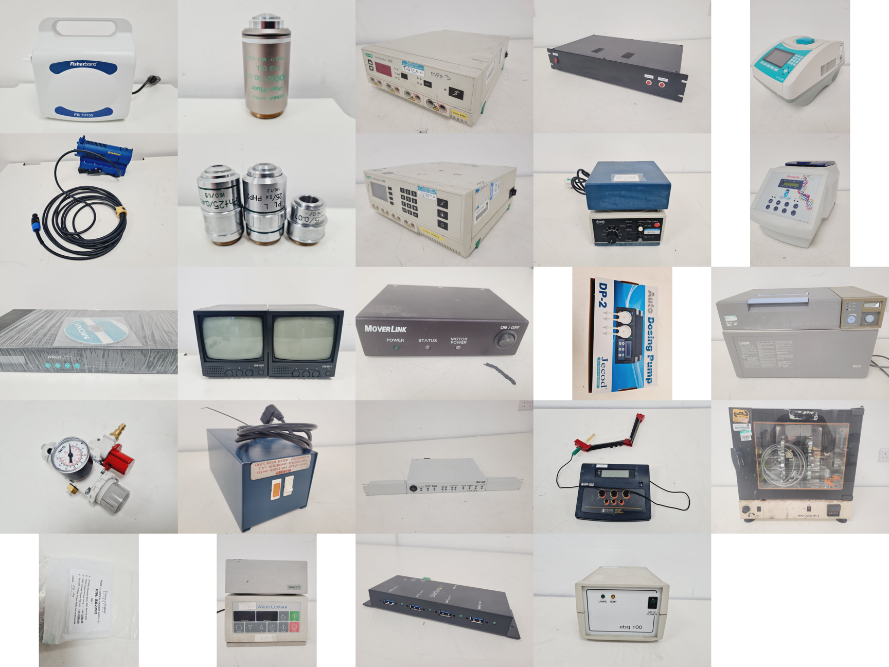 Image of Job Lot of Mixed Benchtop Lab Equipment - Coherent, MSE, StarTech, Dedotecs
