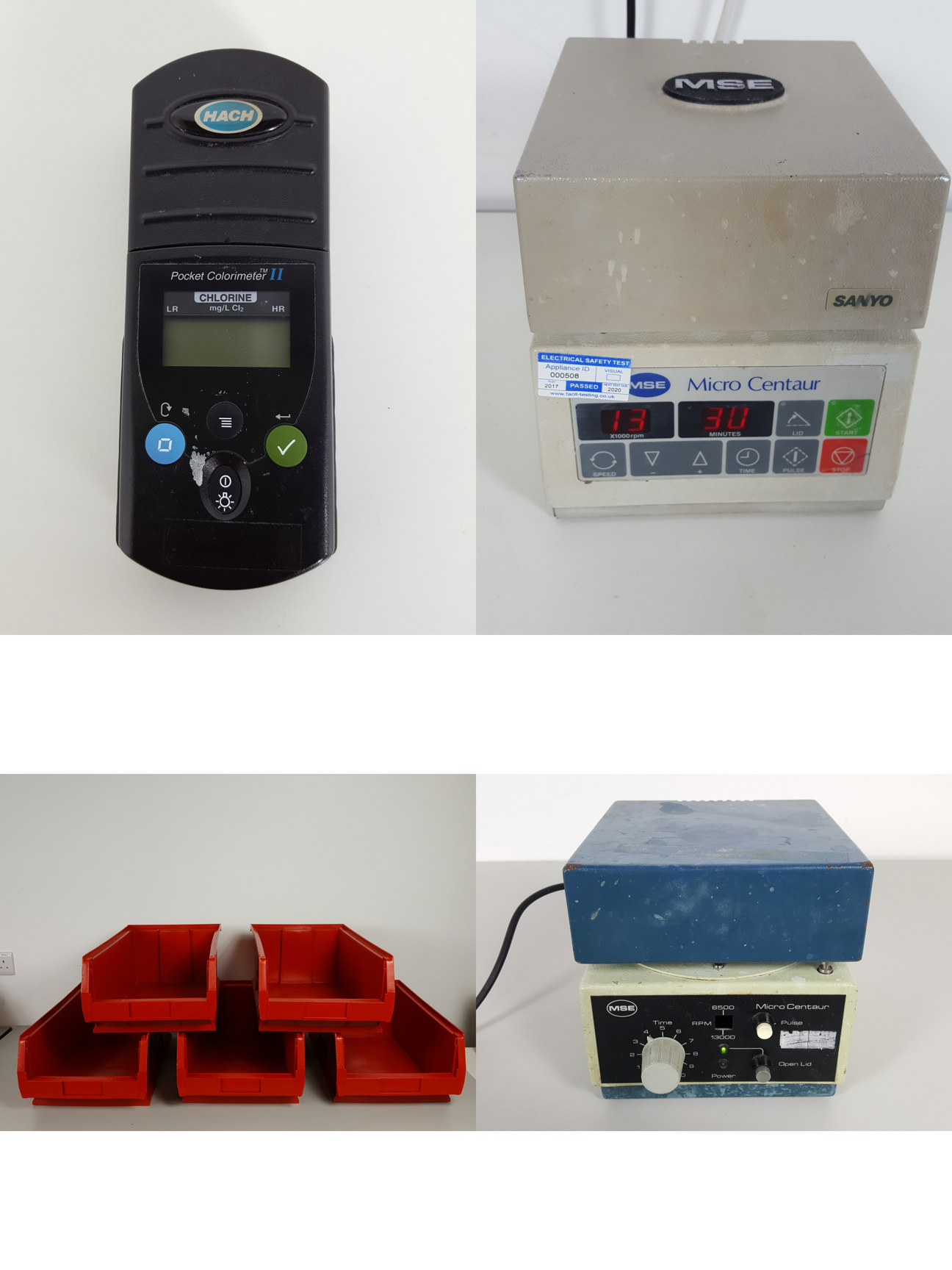 Image of Job Lot of Mixed Benchtop Lab Equipment - Coherent, MSE, StarTech, Dedotecs