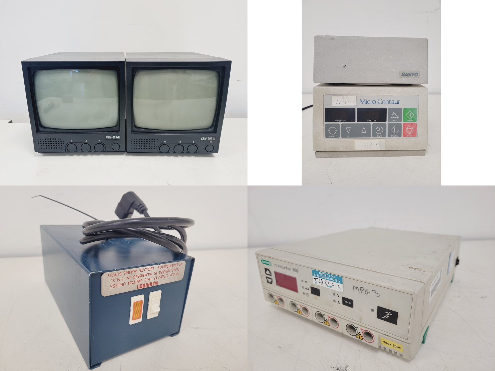 Image of Job Lot of Mixed Benchtop Lab Equipment - Coherent, MSE, StarTech, Dedotecs