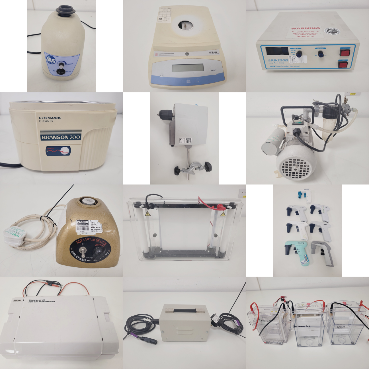 Image of Mixed Job Lot of Laboratory Equipment - Gallenkamp, Gilson, MJ Research, Techne