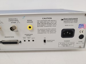 Thumbnail image of Axon Instruments Axopatch 200B Amplifier Integrating Patch Clamp Lab