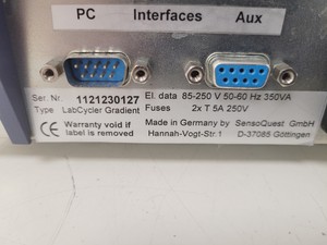 Thumbnail image of Geneflow Sensoquest LabCycler Gradient Laboratory Thermal Cycler Lab Faulty