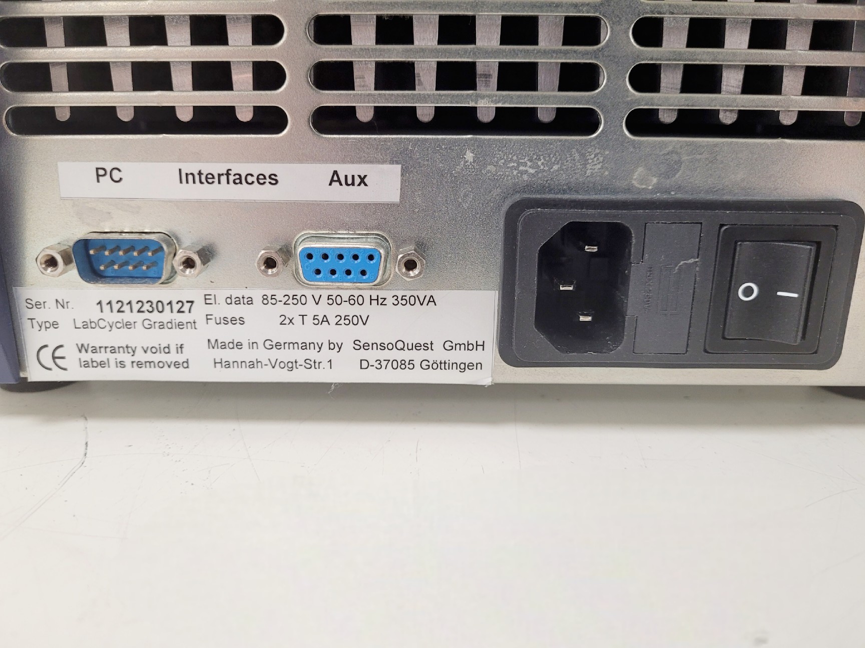Image of Geneflow Sensoquest LabCycler Gradient Laboratory Thermal Cycler Lab Faulty