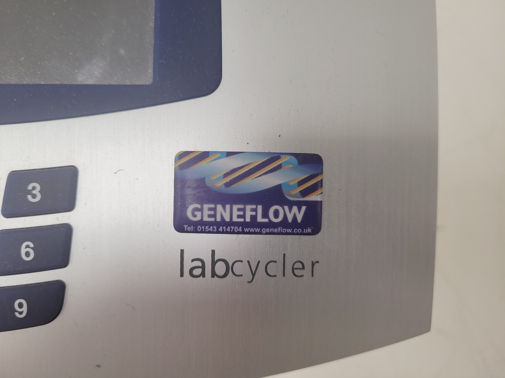 Image of Geneflow Sensoquest LabCycler Gradient Laboratory Thermal Cycler Lab Faulty
