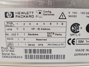 Thumbnail image of Hewlett Packard 1100 Series System w/ Software G1313A, G1312A etc Lab