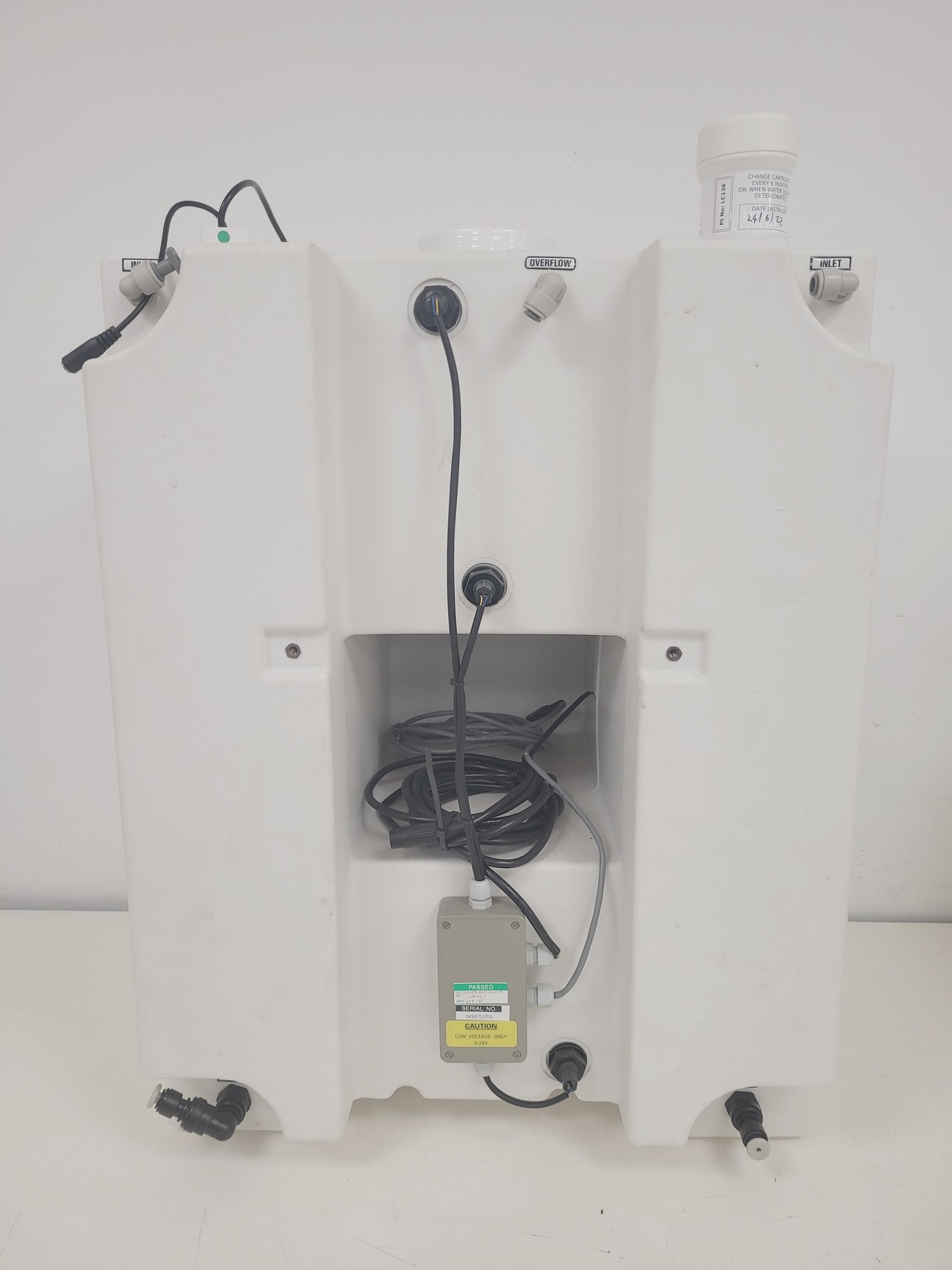 Image of Elga PureLab Option with Elga USF 75L Model OR007BPM1 Reservoir Lab