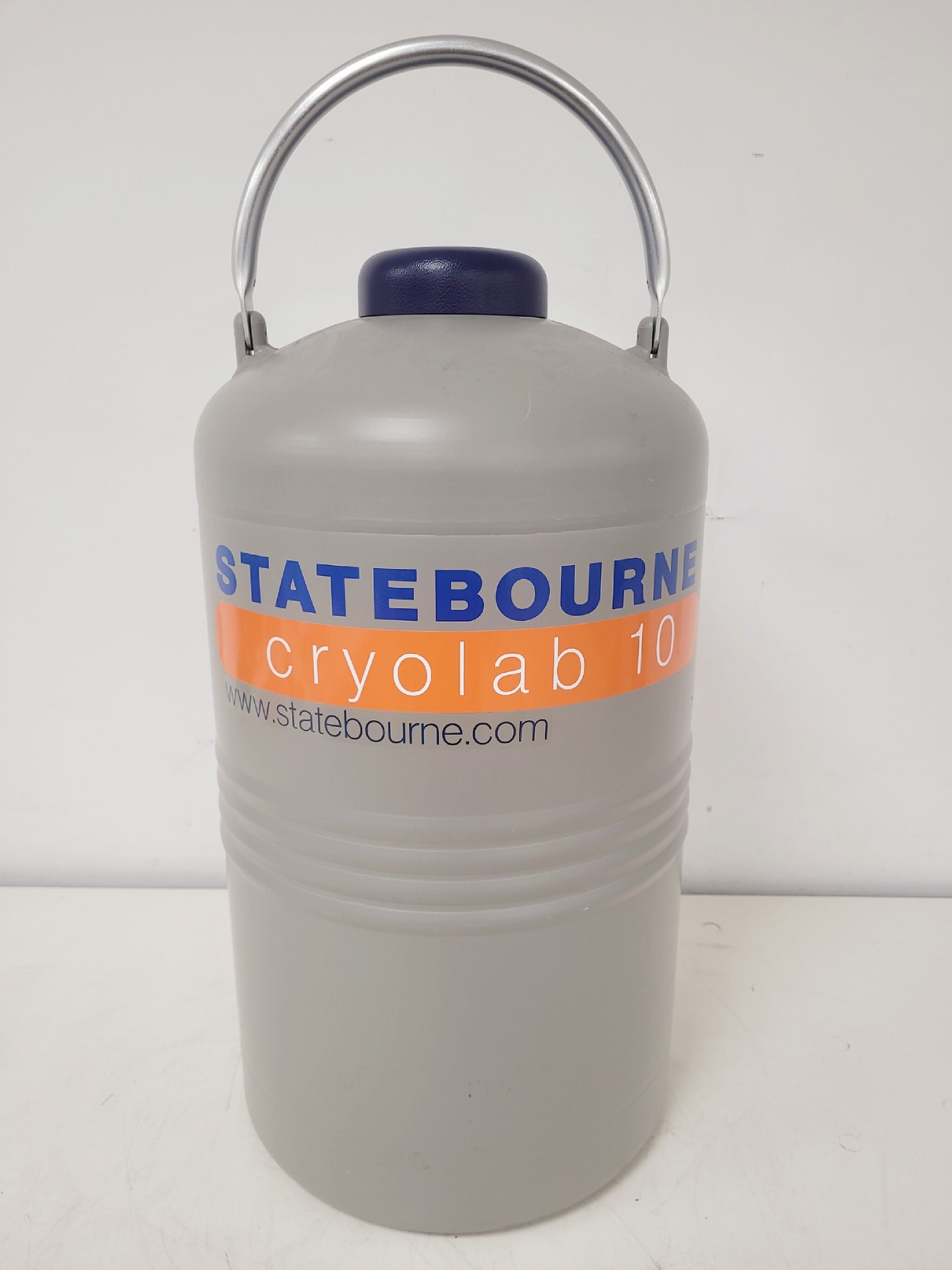 Image of StateBourne CryoLab 10 Liquid Nitrogen Cryogenic Storage Dewar