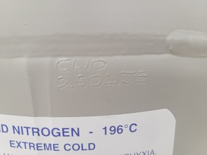 Thumbnail image of StateBourne CryoLab 10 Liquid Nitrogen Cryogenic Storage Dewar