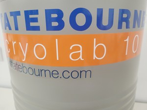 Thumbnail image of StateBourne CryoLab 10 Liquid Nitrogen Cryogenic Storage Dewar