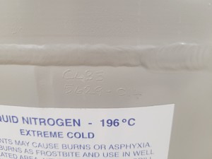 Thumbnail image of StateBourne CryoLab 35 Liquid Nitrogen Cryogenic Storage Dewar With Stand 