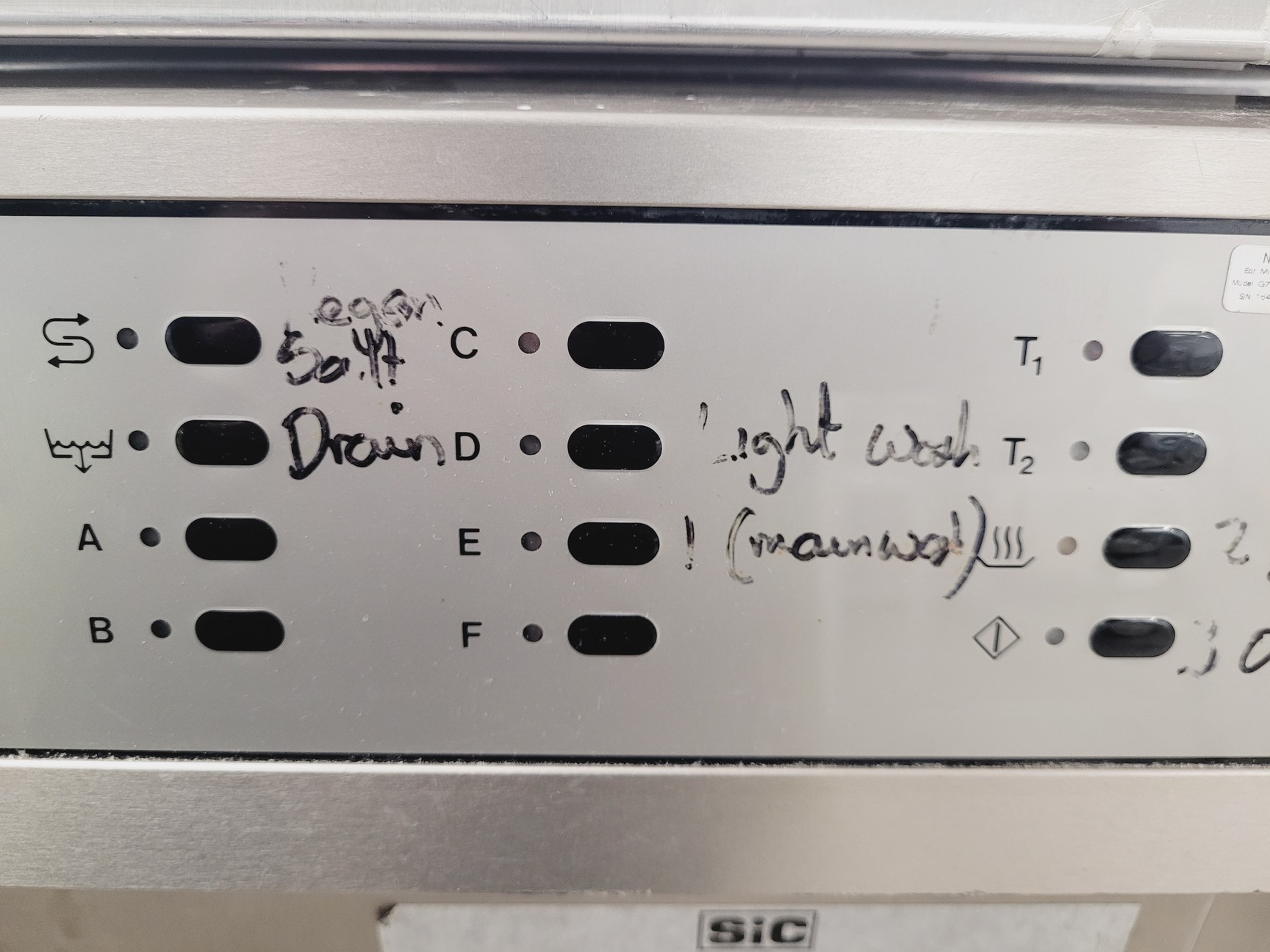 Image of Miele Mielabor G 7783 Multitronic Dishwasher Lab