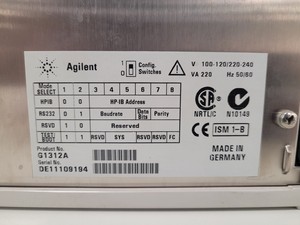 Thumbnail image of Agilent / HP 1100 Series System with LC/MSD SL G1956B Mass Spectrometer Lab