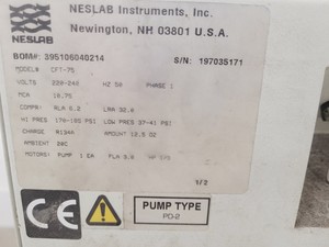 Thumbnail image of Neslab CFT-75 Refrigerated Recirculator  Lab