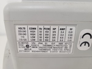 Thumbnail image of Edwards 12 Model RV12 Motor Pump