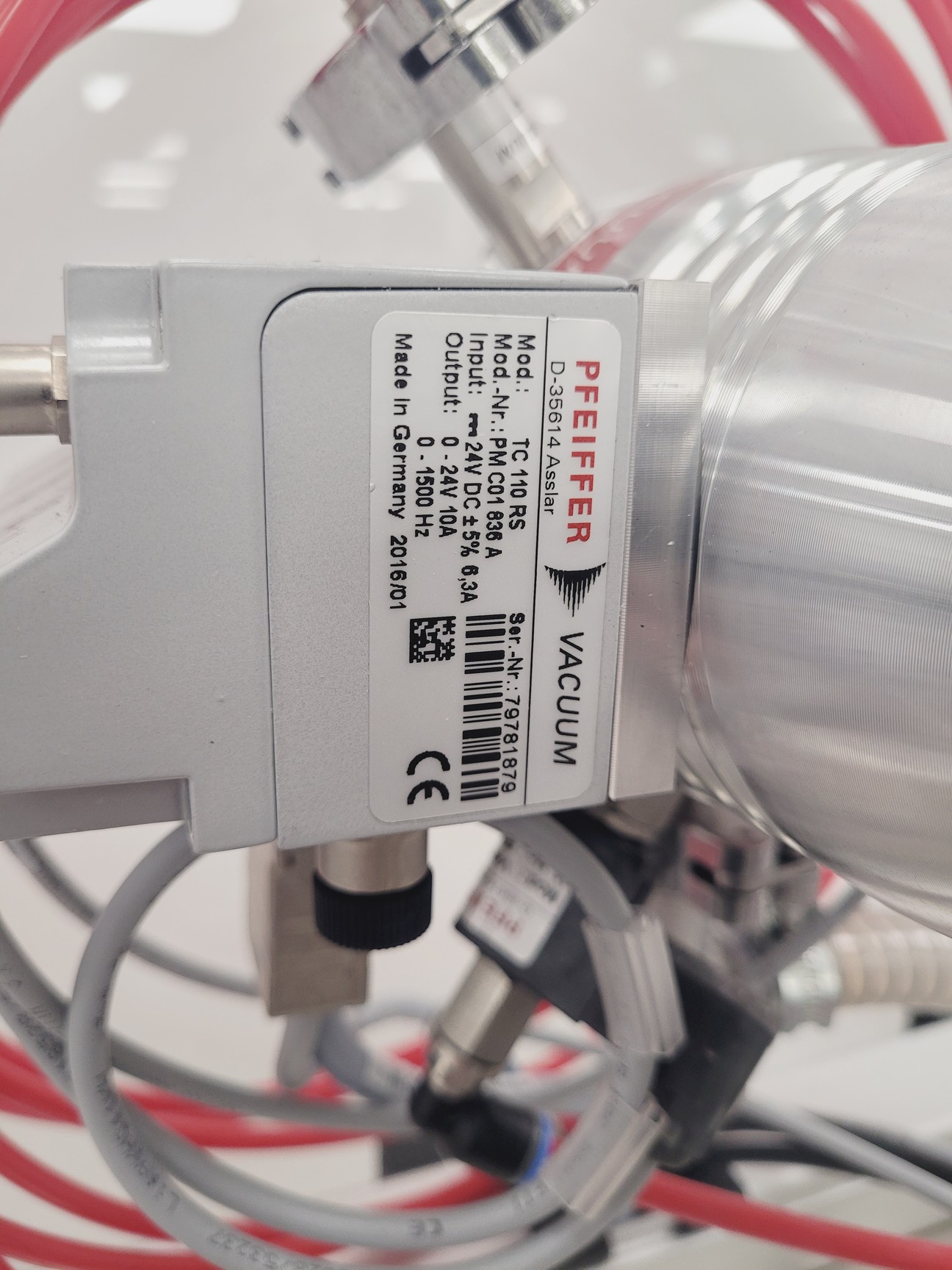 Image of Pfeiffer Sublimination System TCU 330, DCU Vacuum, MVP 070-3C w/ PC & Software