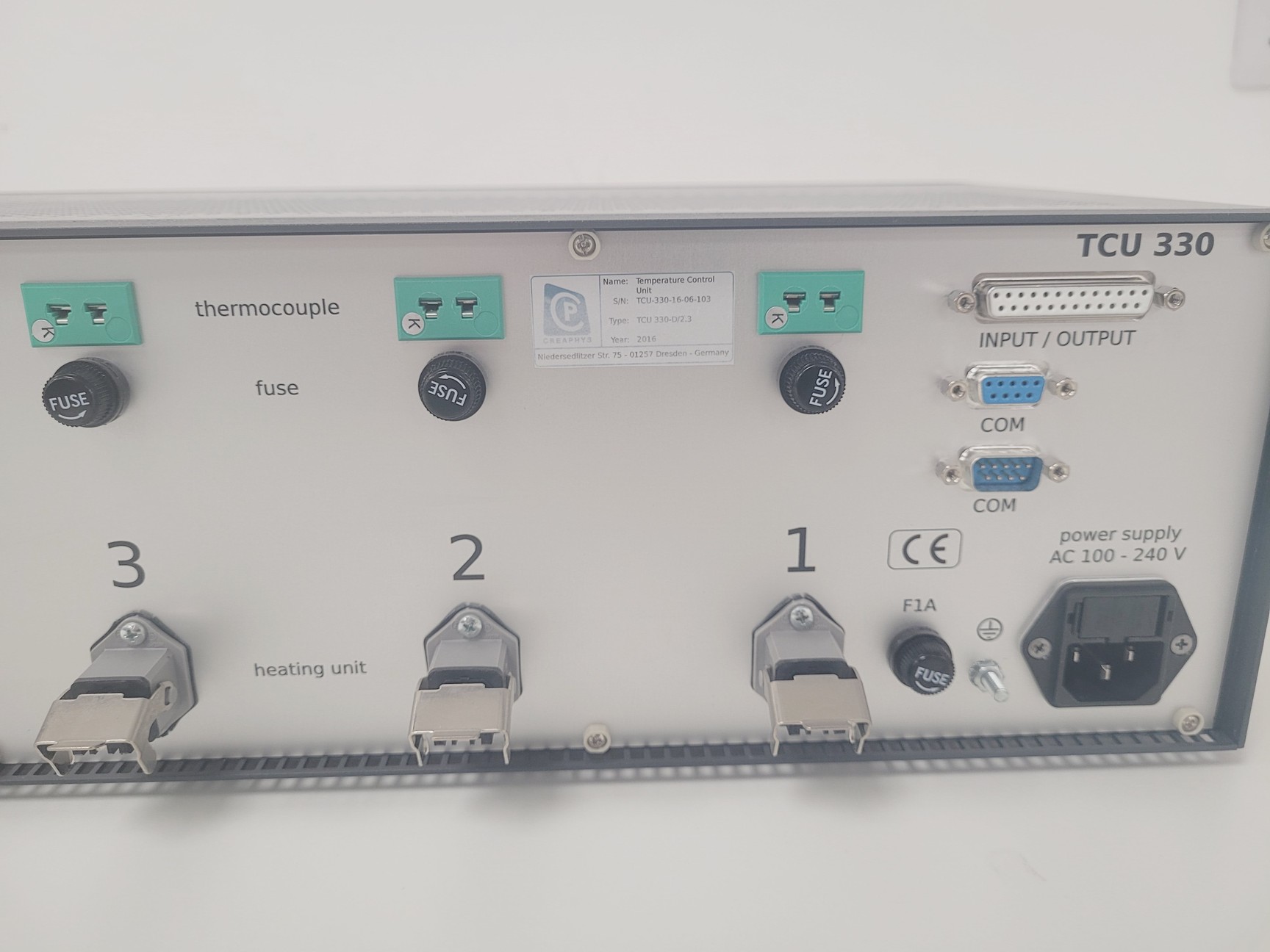 Image of Pfeiffer Sublimination System TCU 330, DCU Vacuum, MVP 070-3C w/ PC & Software