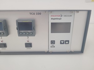 Thumbnail image of Pfeiffer Sublimination System TCU 330, DCU Vacuum, MVP 070-3C w/ PC & Software