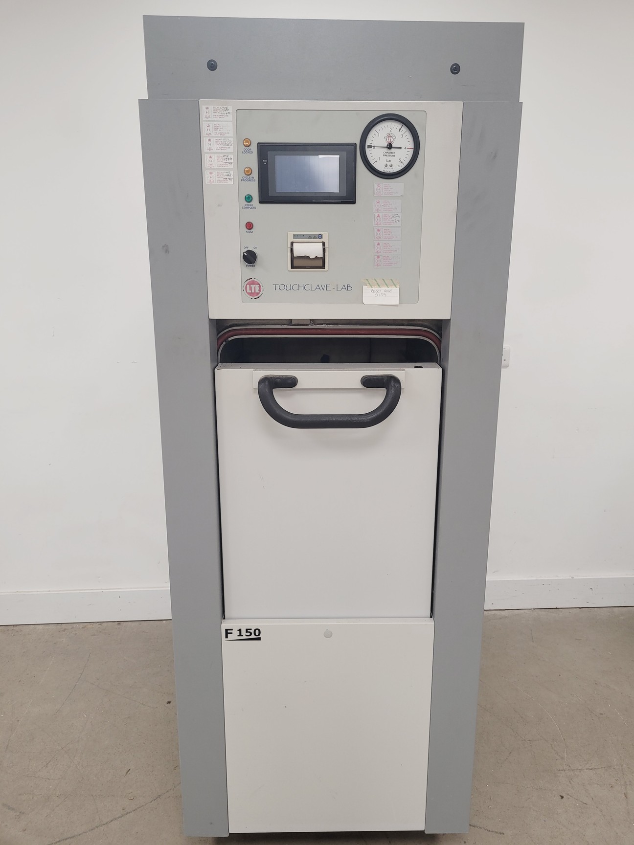 Image of TouchClave- Autoclave F150 Lab