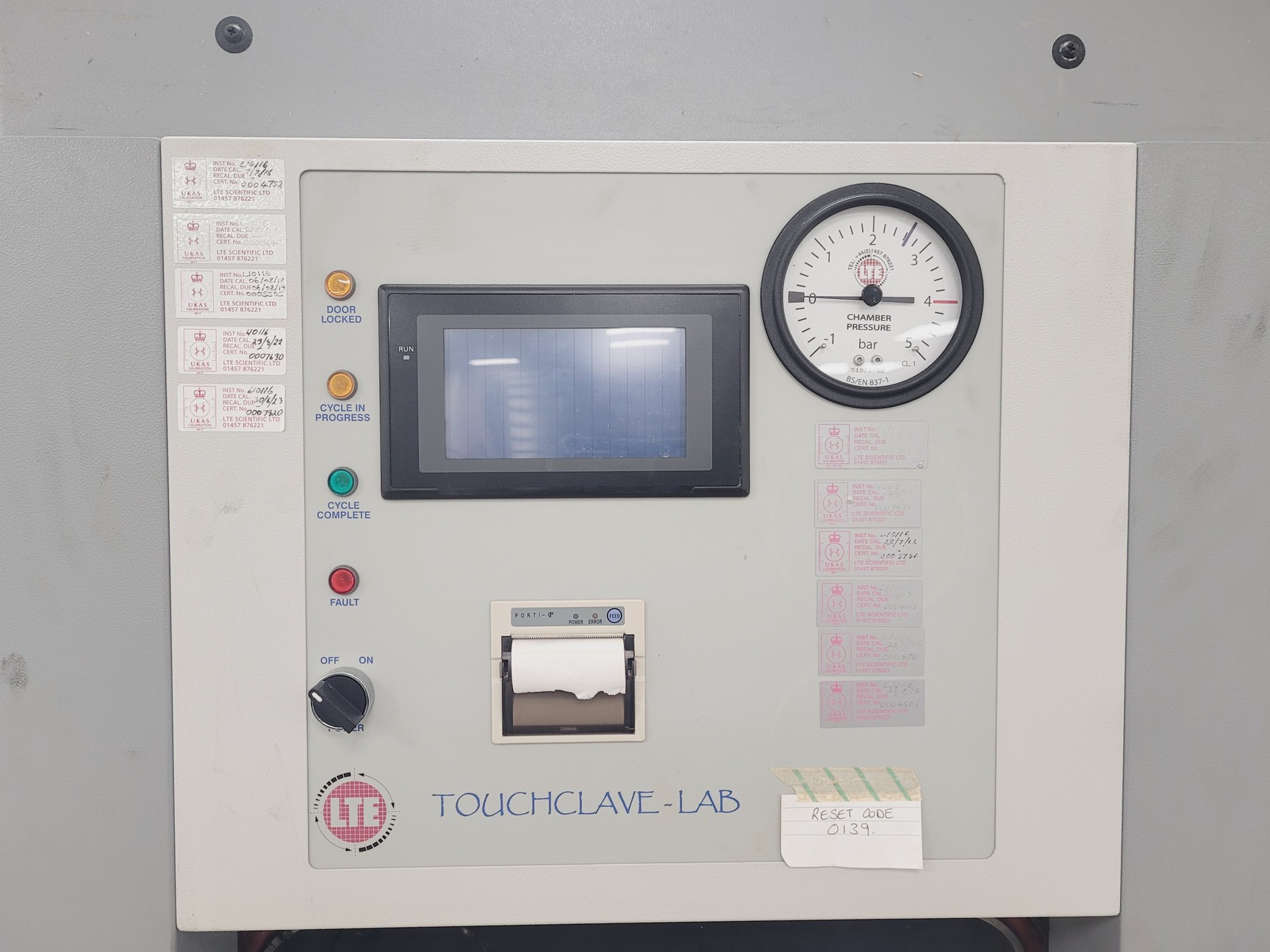 Image of TouchClave- Autoclave F150 Lab