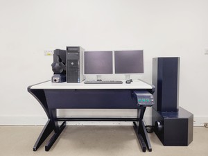 Image of Leica SP5 Confocoal Laser w/ NEC Monitors For Parts Lab