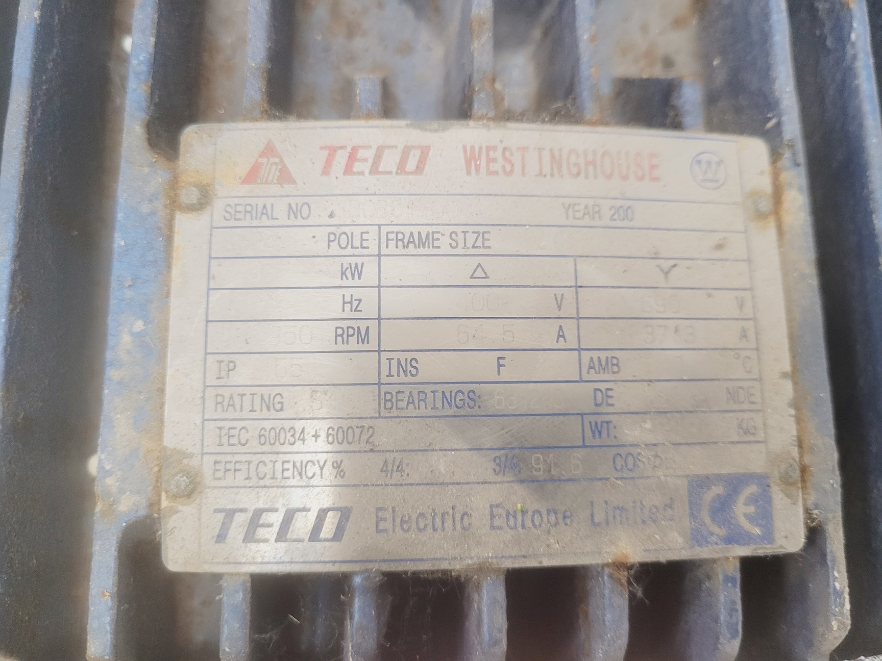 Image of B.O.B Stevenson LTD 52571MN 80355 Centrifugal Fume Extraction Fan Spares/Repairs