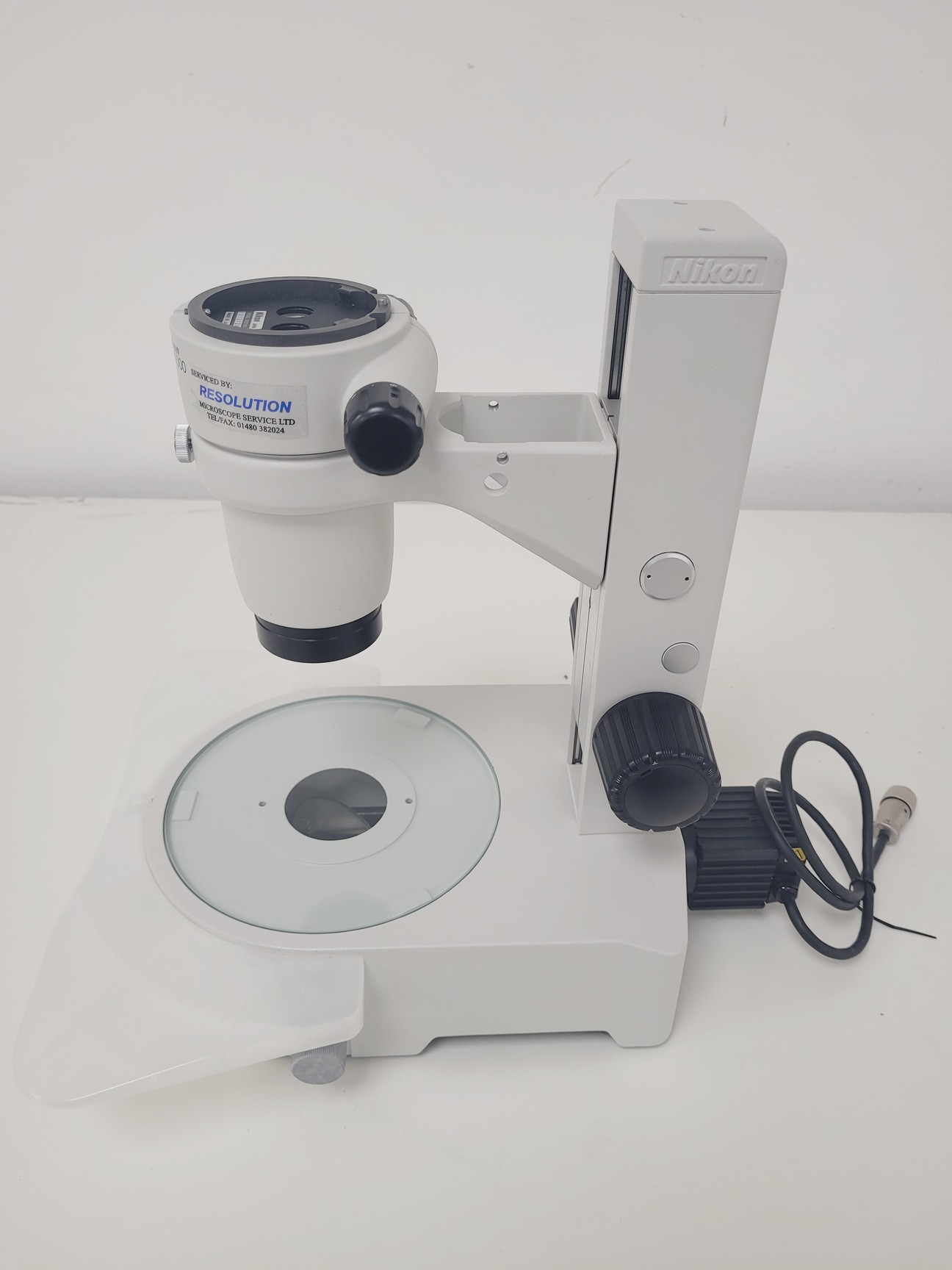 Image of Nikon SMZ1000 Microscope On A Nikon C-DS Base Lab (No Head)