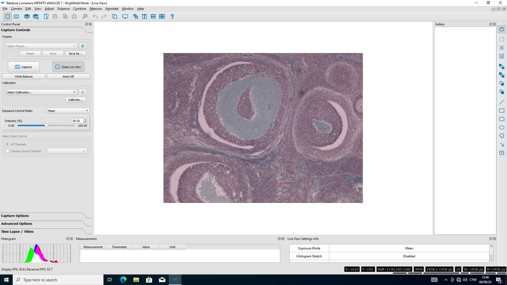 Image of Nikon Eclipse NI-U Microscope System with Infinity 3 Camera Lab