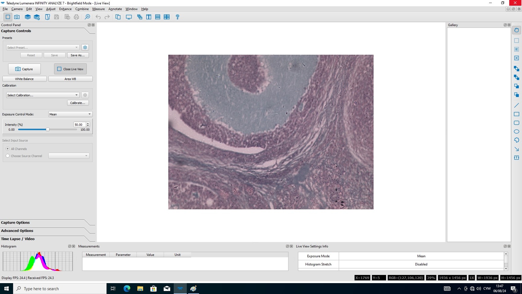 Image of Nikon Eclipse NI-U Microscope System with Infinity 3 Camera Lab