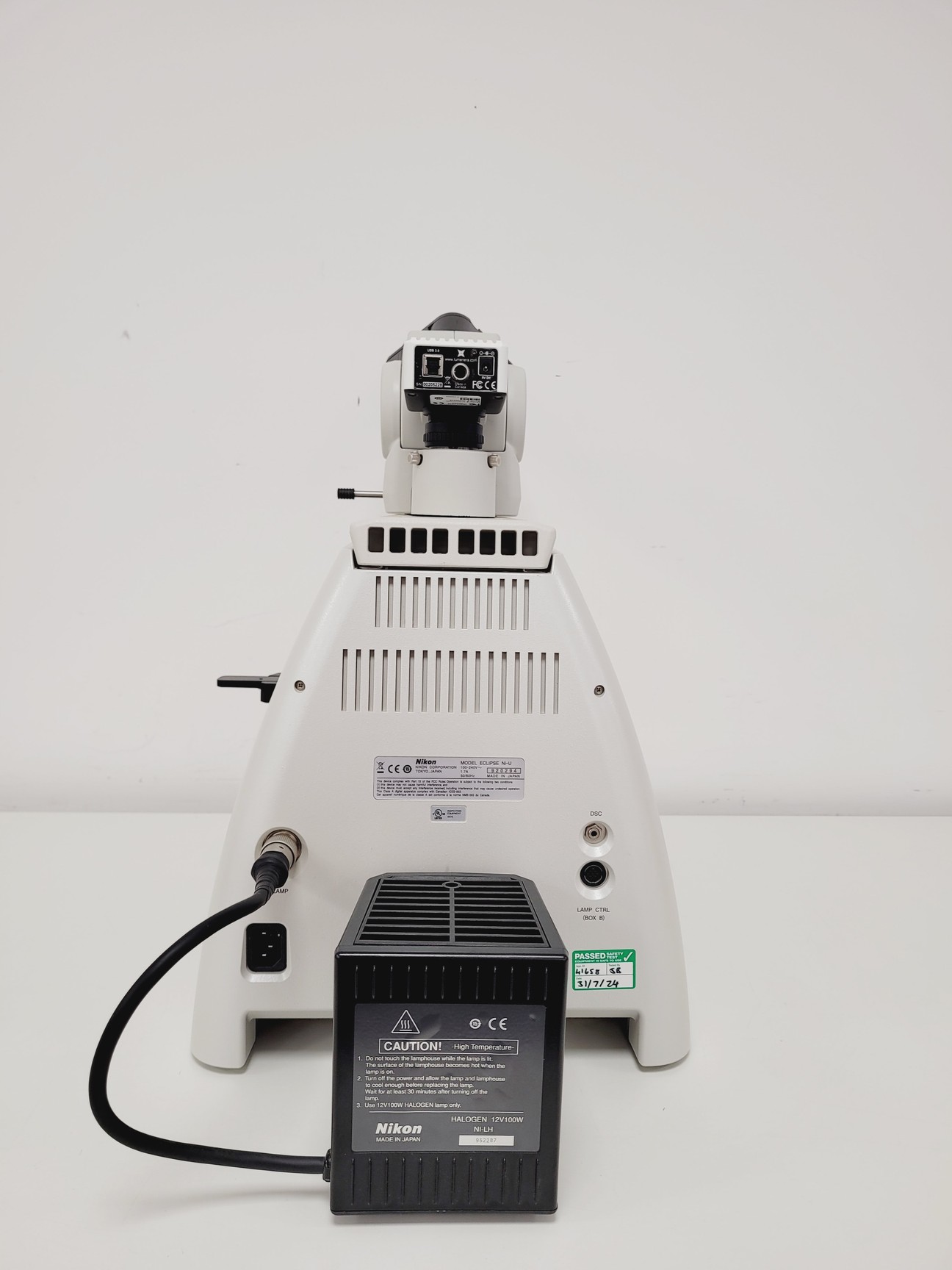Image of Nikon Eclipse NI-U Microscope System with Infinity 3 Camera Lab