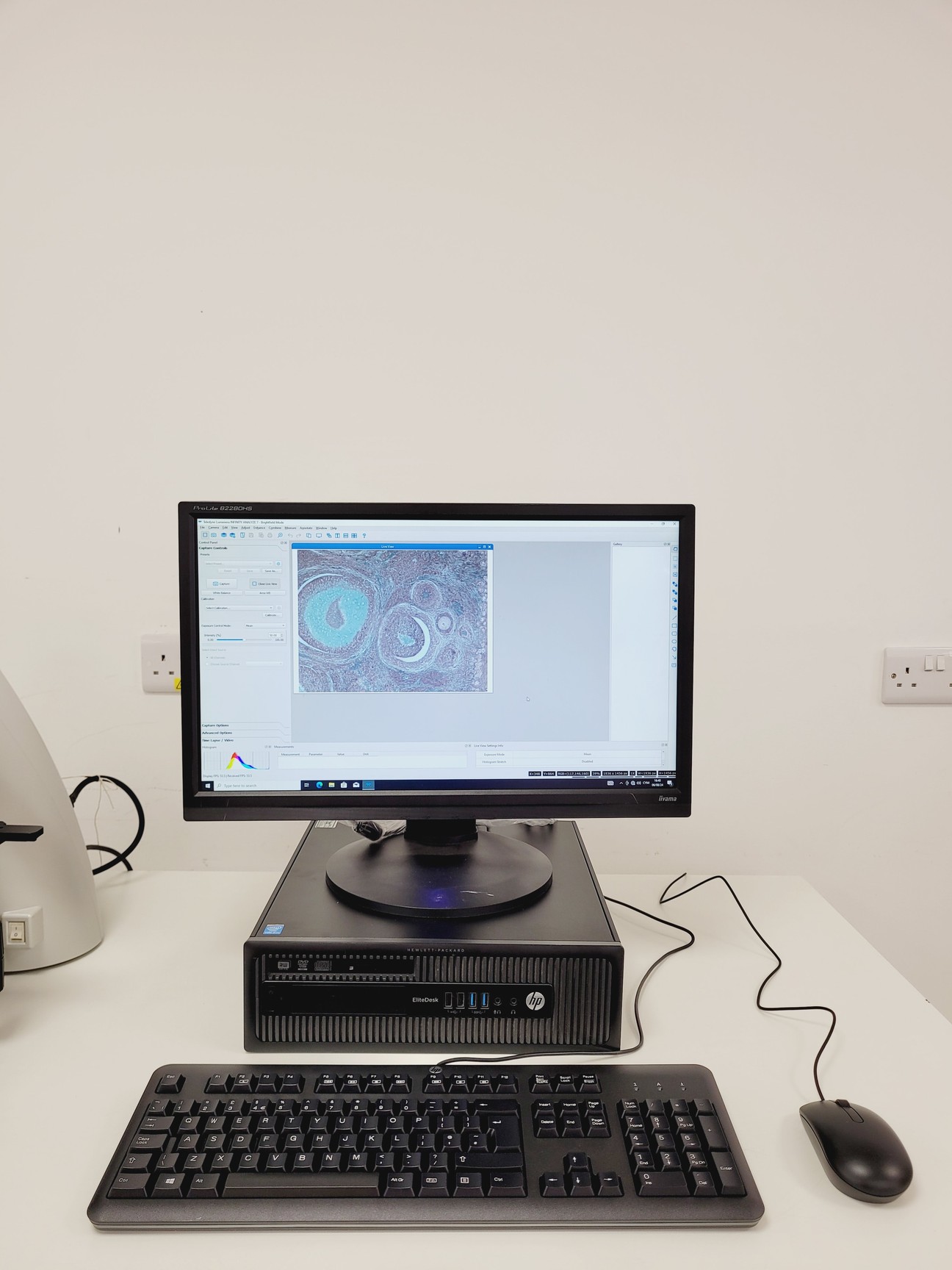 Image of Nikon Eclipse NI-U Microscope System with Infinity 3 Camera Lab