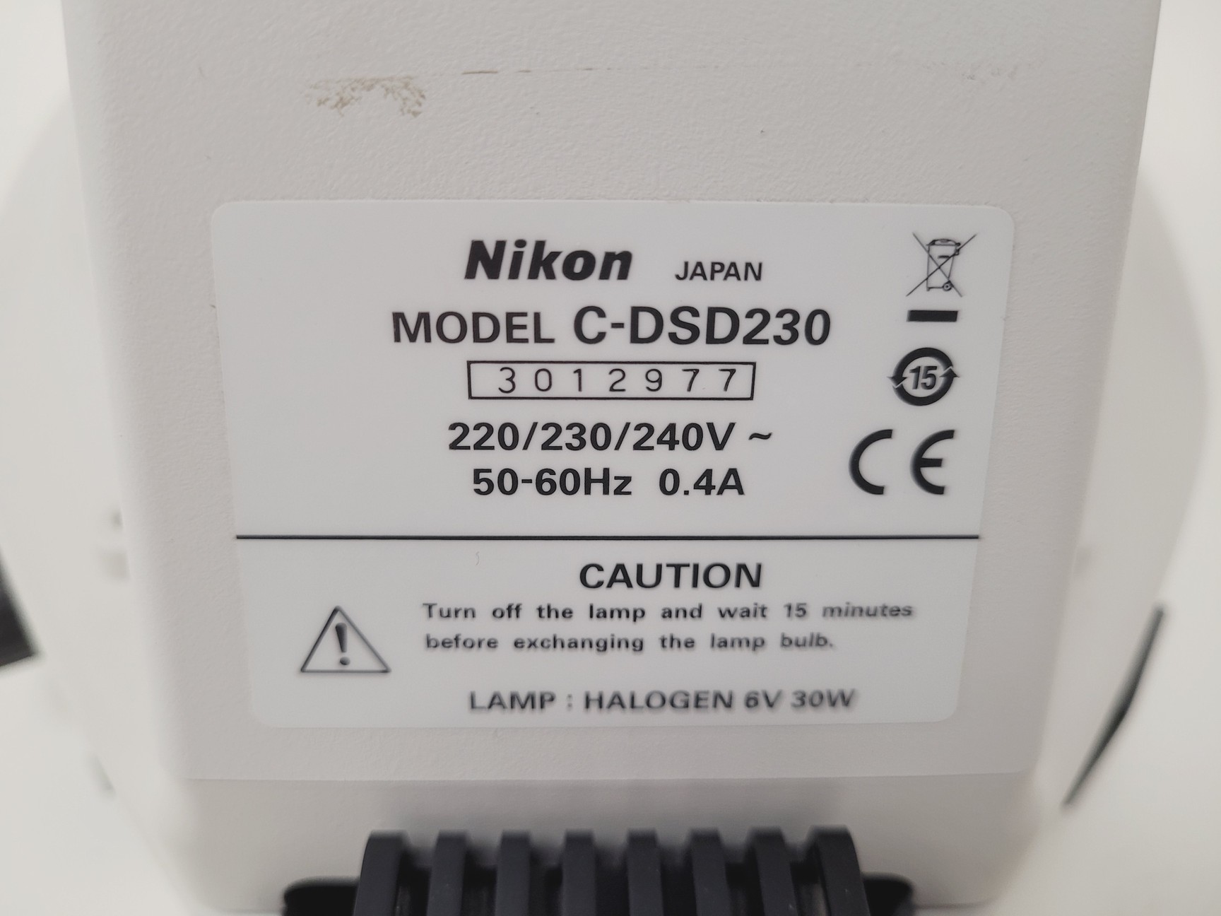 Image of Nikon SMZ745 Microscope with C-DSD230 Base Lab