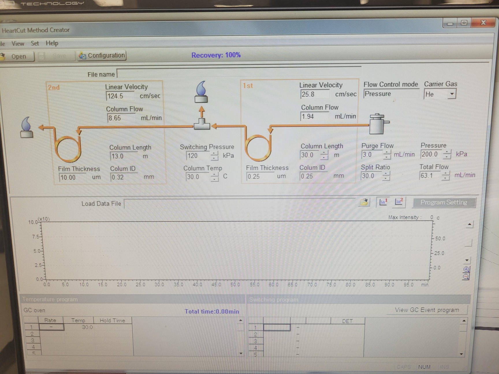 Image of Shimadzu GC-2010 Plus Gas Chromatograph GC with PC & Software lab