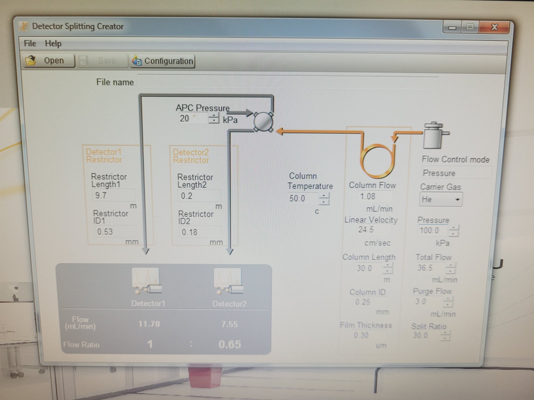 Image of Shimadzu GC-2010 Plus Gas Chromatograph GC with PC & Software lab