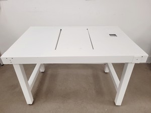 Image of Laboratory Isolation Table - White Lab