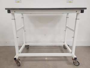 Thumbnail image of Grey Laboratory Trespa Table On Wheels 75x100x90cm LWH Lab