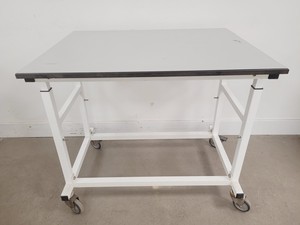 Thumbnail image of Grey Laboratory Trespa Table On Wheels 75x100x90cm LWH Lab