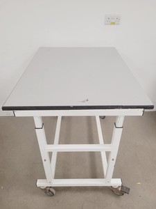 Thumbnail image of Grey Laboratory Trespa Table On Wheels 75x100x90cm LWH Lab