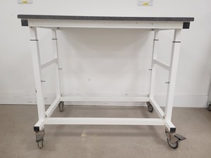 Thumbnail image of Grey Laboratory Trespa Table On Wheels 75x100x90cm LWH Lab