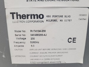 Thumbnail image of Thermo Electron RVT4104 Refrigerated Vapor Trap Lab