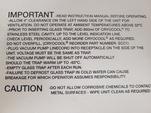 Thumbnail image of Thermo Electron RVT4104 Refrigerated Vapor Trap Lab