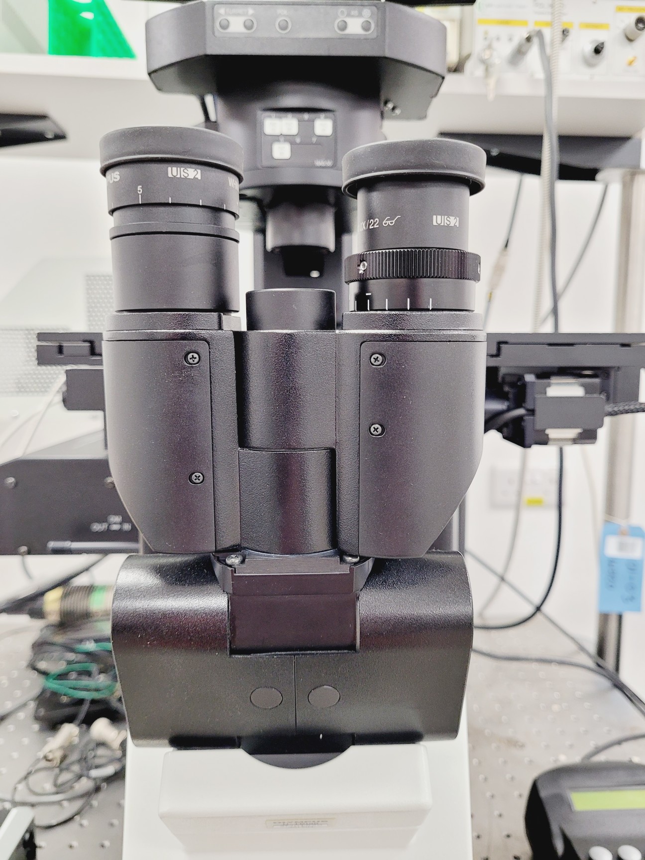 Image of Olympus Fluoview FV1200 Confocal Microscope IX83 with Laser System & Accessories