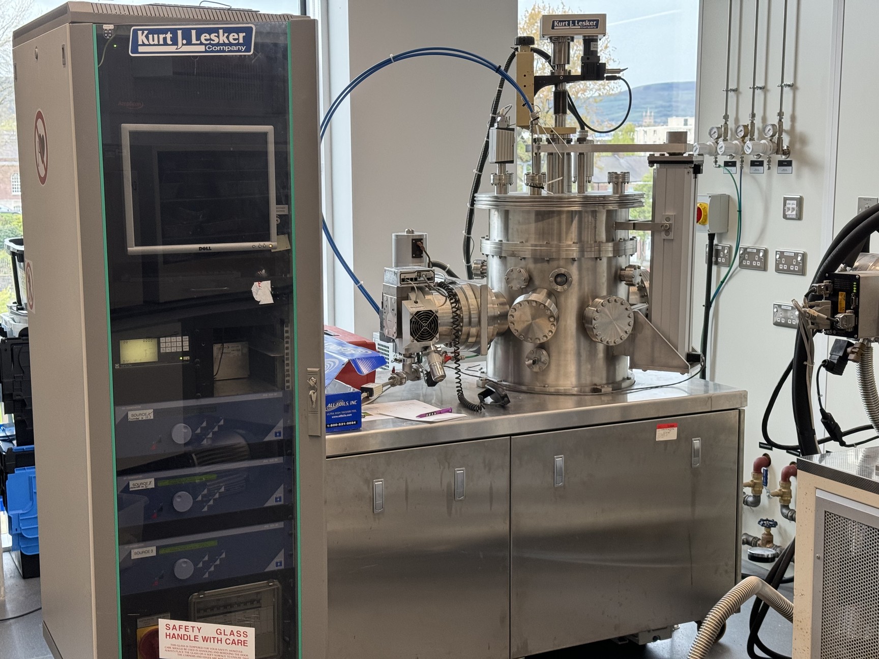 Image of Kurt J lesker Sputtering System w/ PC & Software Lab