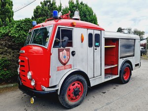 Image of 1958 Commer Karrier Gamecock Fire Engine Food Pizza Truck Conversion