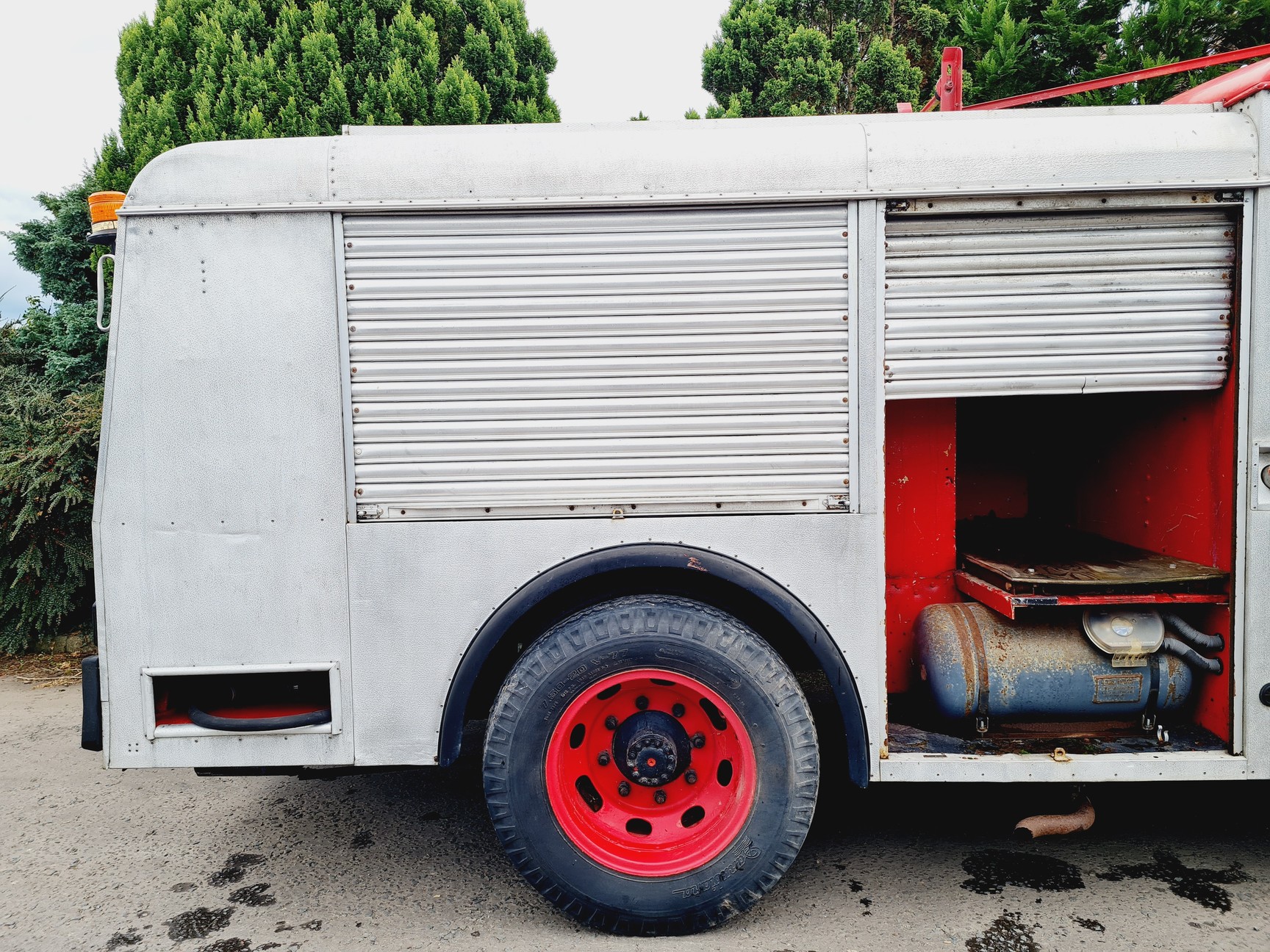 Image of 1958 Commer Karrier Gamecock Fire Engine Food Pizza Truck Conversion